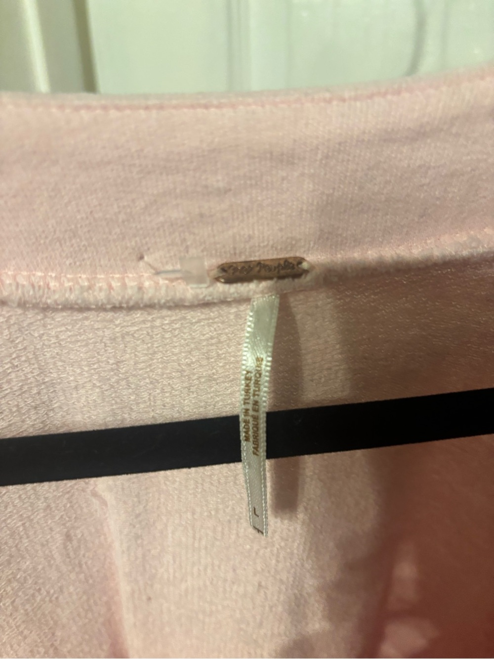 Free People Blush Pink Lace-Up Tunic Sweater - Picture 4 of 5